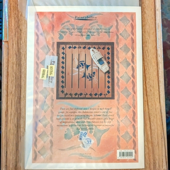 Indonesian Bathroom Stencil Kit by Jocasta Innes - Patterns of the World NIP - Picture 2 of 5